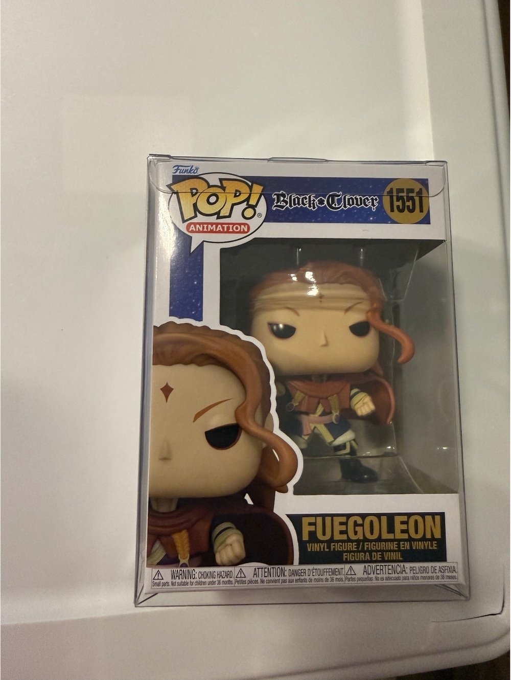 Funko Pop Black Clover Fuegoleon #1551 Animation Vinyl